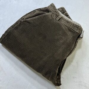 Club Room Corduroy Pants Mens 36x30 Brown Thick Wale Classic Fit